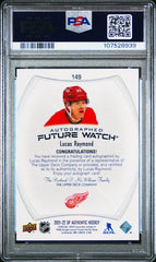 2021-22 SP Authentic #149 Lucas Raymond #969/999 PSA 10 (Rookie) | Eastridge Sports Cards