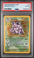 1999 Pokemon Base Set Unlimited #11 Nidoking - Holo PSA 6