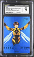 2024 Marvel Metal Universe Avengers Retro Precious Metal Gems Blue #R-7 Wasp #20/50 CGC 9