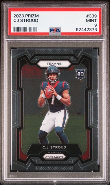 2023 Panini Prizm #339 CJ Stroud PSA 9 (Rookie)