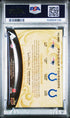 2008 Upper Deck Premier Foursome Jersey Parallel #MMBS Tom Brady/Randy Moss/Peyton Manning/ Bob Sanders #09/15 PSA 8