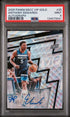 2025 Panini The National VIP Gold Pack Autograph #25 Anthony Edwards #02/10 PSA 9