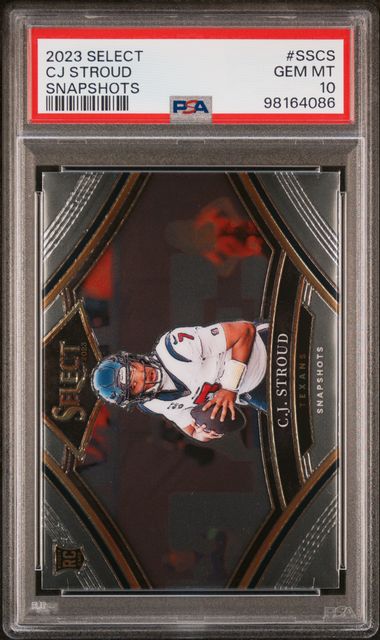 2023 Panini Select Snapshots #SSCS CJ Stroud PSA 10 (Rookie)