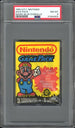 1989 O-Pee-Chee Nintendo Wax Pack Mario- Blue Overalls PSA 8