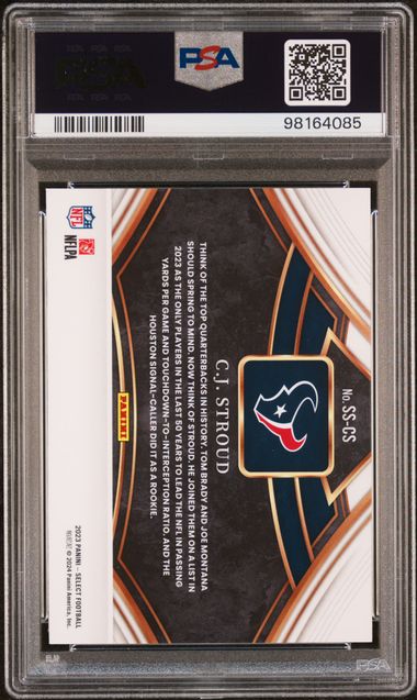 2023 Panini Select Snapshots #SSCS CJ Stroud PSA 10 (Rookie)