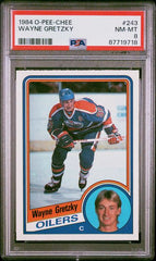 1984-85 O-Pee-Chee #243 Wayne Gretzky PSA 8 | Eastridge Sports Cards