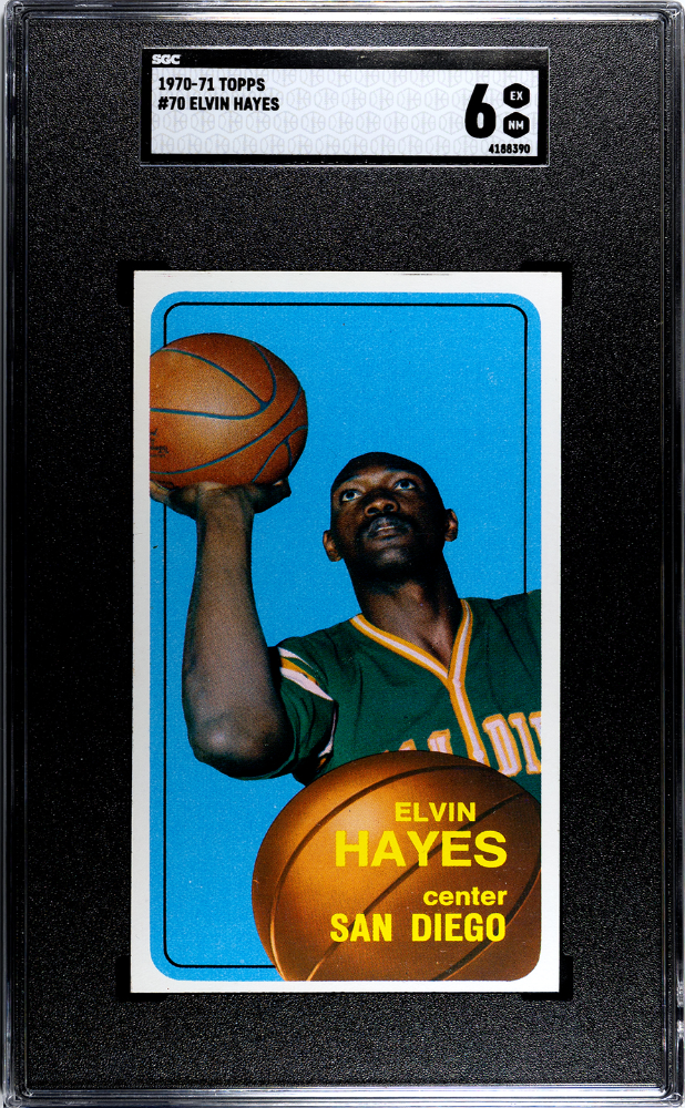1970-71 Topps #70 Elvin Hayes SGC 6 | Eastridge Sports Cards