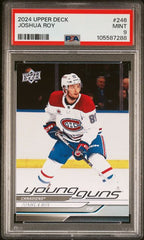 2024-25 Upper Deck #246 Joshua Roy PSA 9 (Rookie) | Eastridge Sports Cards