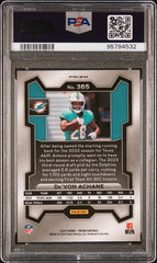 2023 Panini Prizm Neon Green Pulsar #365 De'Von Achane PSA 10 (Rookie) | Eastridge Sports Cards