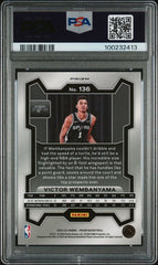 2023-24 Panini Prizm Orange Ice #136 Victor Wembanyama PSA 9 (Rookie) | Eastridge Sports Cards