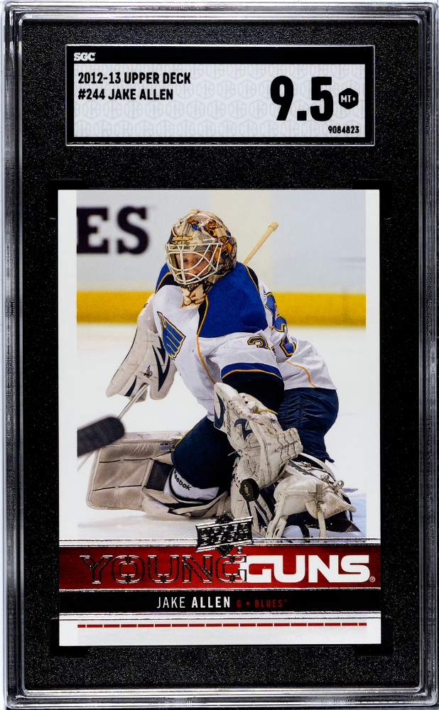 2012-13 Upper Deck #244 Jake Allen SGC 9.5 (Rookie)