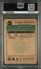 2015-16 O-Pee-Chee Update Retro #U11 Connor McDavid PSA 8 | Eastridge Sports Cards