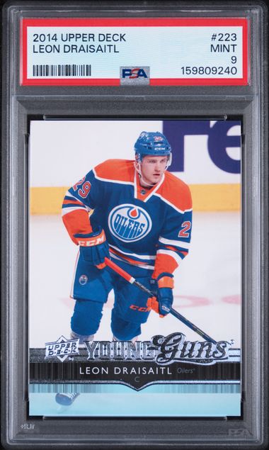 2014-15 Upper Deck #223 Leon Draisaitl PSA 9 (Rookie)