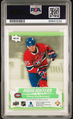 2023-24 Upper Deck Highlighters Green #HL21 Juraj Slafkovsky PSA 10 | Eastridge Sports Cards