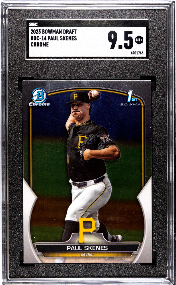 2023 Bowman Draft Chrome #BDC-14 Paul Skenes SGC 9.5