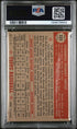 1952 Topps #335 Ted Lepcio PSA 4