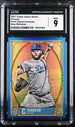 2021 Topps Gypsy Queen Chrome Blue Refractor #156 Clayton Kershaw #90/99 CGC 9
