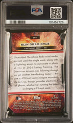2024 Topps Cosmic Chrome Stella Nova #SN1 Elly De La Cruz PSA 8 (Rookie) | Eastridge Sports Cards