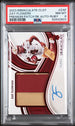 2023 Panini Immaculate Collegiate Premium Patch Rookie Auto Ruby #ZAF Zay Flowers #16/65 PSA 8