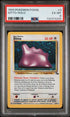 1999 Pokemon Fossil Unlimited #3 Ditto - Holo PSA 6