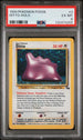 1999 Pokemon Fossil Unlimited #3 Ditto - Holo PSA 6