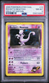 2000 Pokemon Gym Challenge 1st Edition #14 Rocket's Mewtwo- Holo PSA 8
