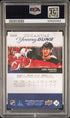 2023-24 Upper Deck Canvas #C213 Luke Hughes PSA 9 (Rookie)