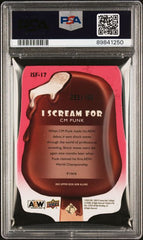 2022 Upper Deck Allure AEW I Scream For Pink #ISF17 CM Punk #093/100 PSA 9 | Eastridge Sports Cards