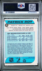 1986-87 O-Pee-Chee #53 Patrick Roy PSA 5 (Rookie) | Eastridge Sports Cards