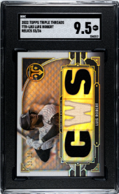 2022 Topps Triple Threads Relics #TTR-LR3 Luis Robert #33/36 SGC 9.5