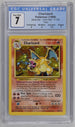 1999 Pokemon Base Set Unlimited #4 Charizard - Holo CGC 7