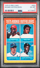 1975 O-Pee-Chee #622 Ed Armbrister/ Fred Lynn/ Tom Poquette/ Terry Whitfield PSA 6 (Rookie) | Eastridge Sports Cards