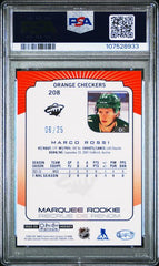 2022-23 O-Pee-Chee Platinum Orange Checkers #208 Marco Rossi #06/25 PSA 10 (Rookie) | Eastridge Sports Cards