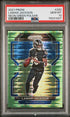 2021 Panini Prizm Neon Green Pulsar #282 Lamar Jackson PSA 10