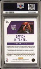 2021-22 Panini Chronicles Silver #670 Davion Mitchell PSA 9 (Rookie) | Eastridge Sports Cards