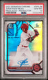 2022 Bowman Chrome Prospect Autograph Refractor #CPAJM Jonathan Mejia #201/499 PSA 10