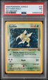 1999 Pokemon Jungle 1st Edition #10 Scyther - Holo PSA 7