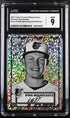 2021 Topps Chrome Platinum Anniversary Black & White Mini-Diamond Refractor #16 Ryan Mountcastle CGC 9 (Rookie)