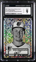 2021 Topps Chrome Platinum Anniversary Black & White Mini-Diamond Refractor #16 Ryan Mountcastle CGC 9 (Rookie)