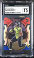 2022 Panini Select Red & Blue Die-Cut #2 Kenneth Walker III CGC 10 (Rookie)