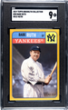 2019 Topps Brooklyn Collection Gold #50 Babe Ruth #40/50 SGC 9