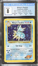 2000 Pokemon Gym Heroes Unlimited Prerelease Promo #9 Misty's Seadra - Holo CGC 8