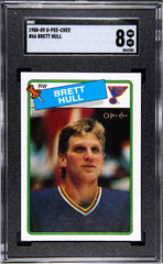 1988-89 O-Pee-Chee #66 Brett Hull SGC 8 (Rookie) | Eastridge Sports Cards