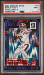 2022 Donruss Optic Purple Shock #277 Brock Purdy PSA 9 (Rookie) | Eastridge Sports Cards