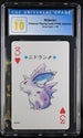 1999 Pokemon Japanese Playing Cards Silver Deck Nidoran CGC 10 Pristine