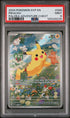 2024 Pokemon Paldea Adventure Chest #088 Pikachu PSA 9