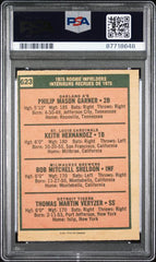 1975 O-Pee-Chee #623 Keith Hernandez/Phil Garner/Bob Sheldon/Tom Veryzer PSA 6 (Rookie) | Eastridge Sports Cards