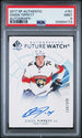 2017-18 SP Authentic #151 Owen Tippett #184/999 PSA 9 (Rookie)