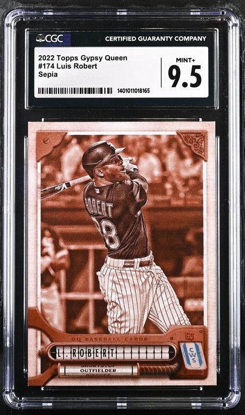 2022 Topps Gypsy Queen Sepia #174 Luis Robert #16/99 CGC 9.5