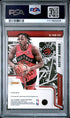 2021-22 Panini Mosaic Rookie Autographs Mosaic #RAMSCB Scottie Barnes PSA 9 (Rookie)